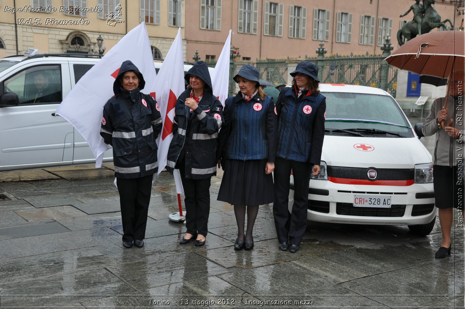 Torino - 13 maggio 2012 - Inaugurazione mezzi - Croce Rossa Italiana - Ispettorato Regionale Volontari del Soccorso del Piemonte