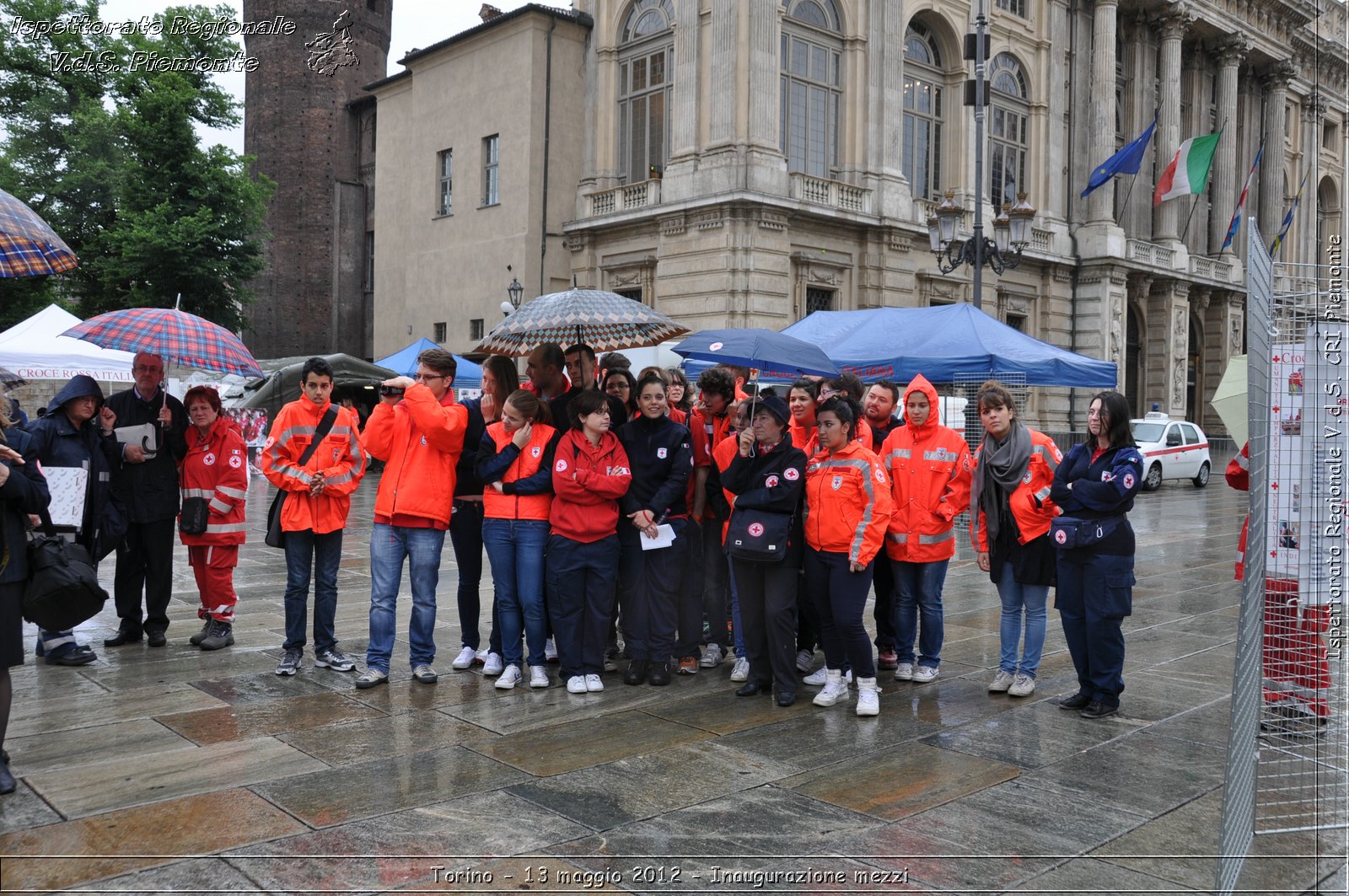 Torino - 13 maggio 2012 - Inaugurazione mezzi - Croce Rossa Italiana - Ispettorato Regionale Volontari del Soccorso del Piemonte