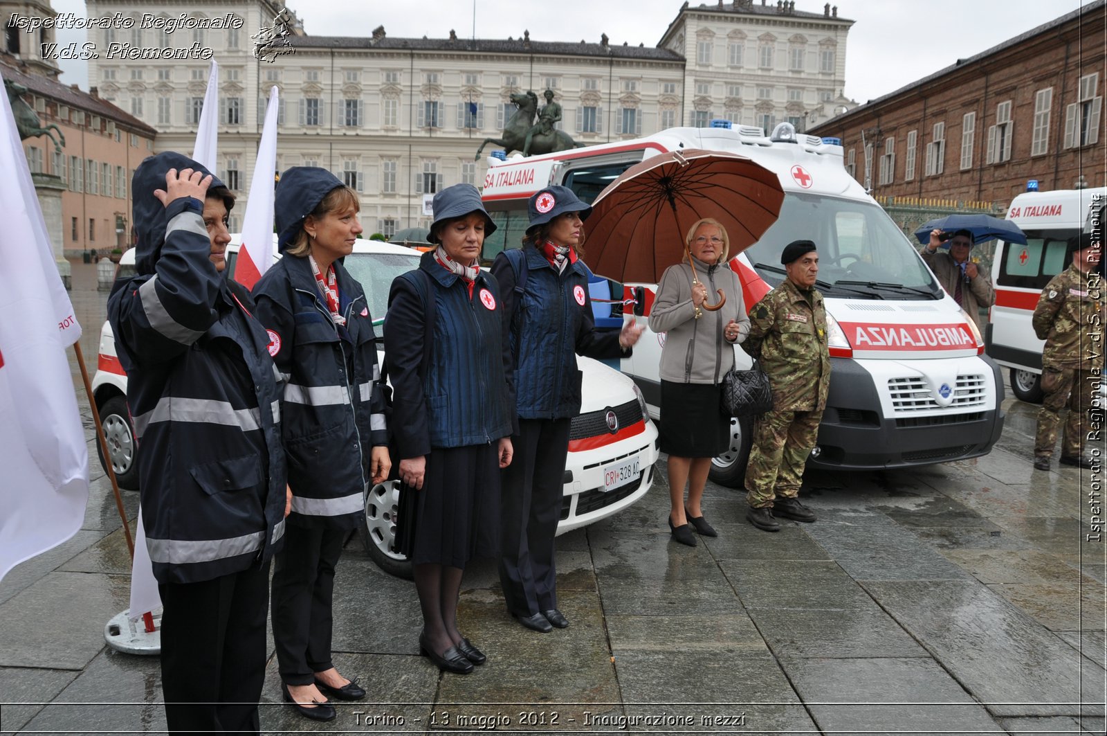 Torino - 13 maggio 2012 - Inaugurazione mezzi - Croce Rossa Italiana - Ispettorato Regionale Volontari del Soccorso del Piemonte