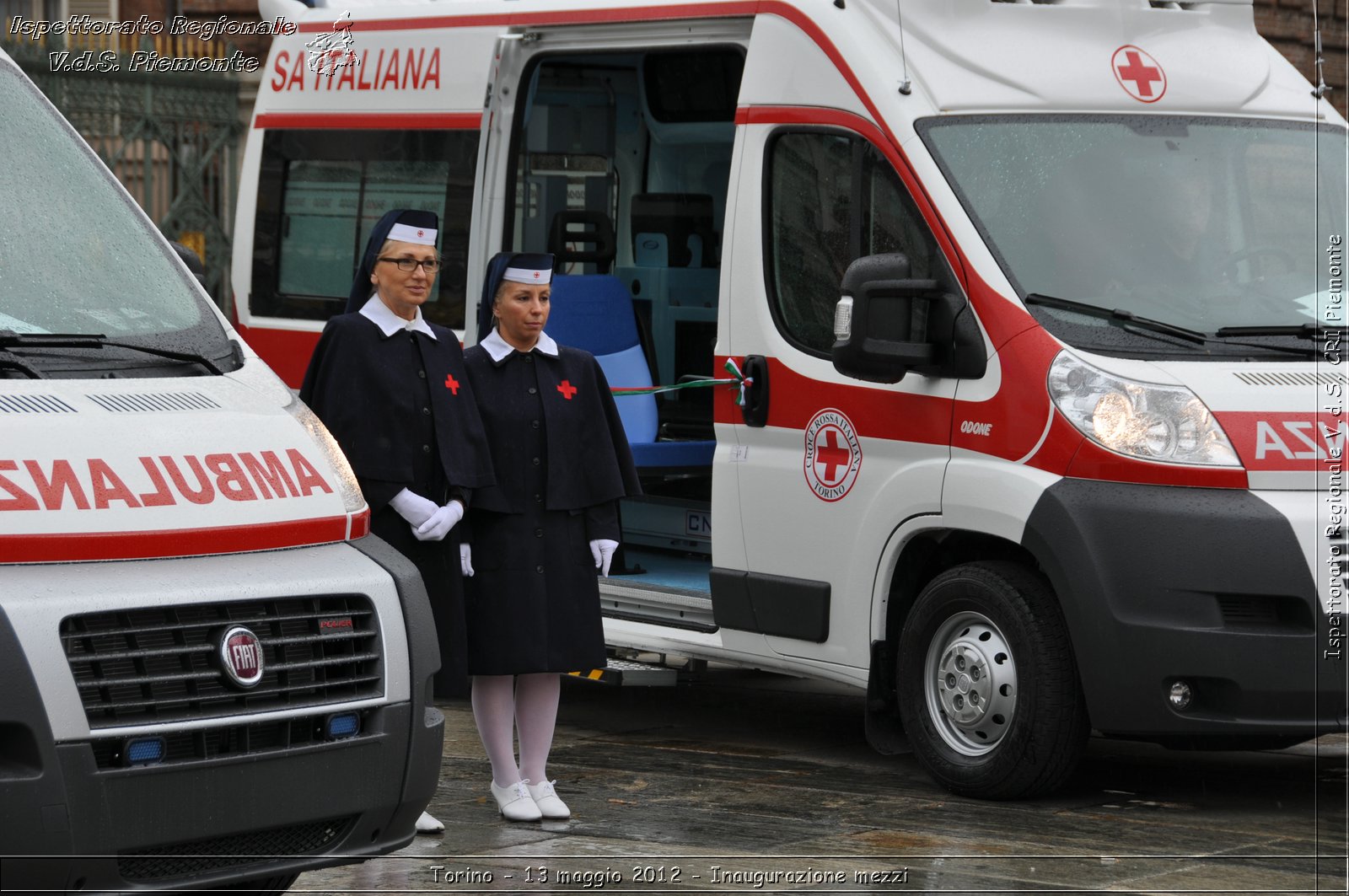 Torino - 13 maggio 2012 - Inaugurazione mezzi - Croce Rossa Italiana - Ispettorato Regionale Volontari del Soccorso del Piemonte