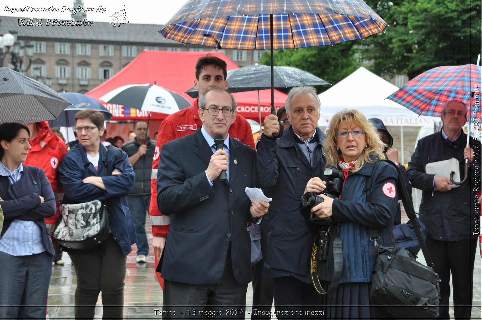 Torino - 13 maggio 2012 - Inaugurazione mezzi - Croce Rossa Italiana - Ispettorato Regionale Volontari del Soccorso del Piemonte