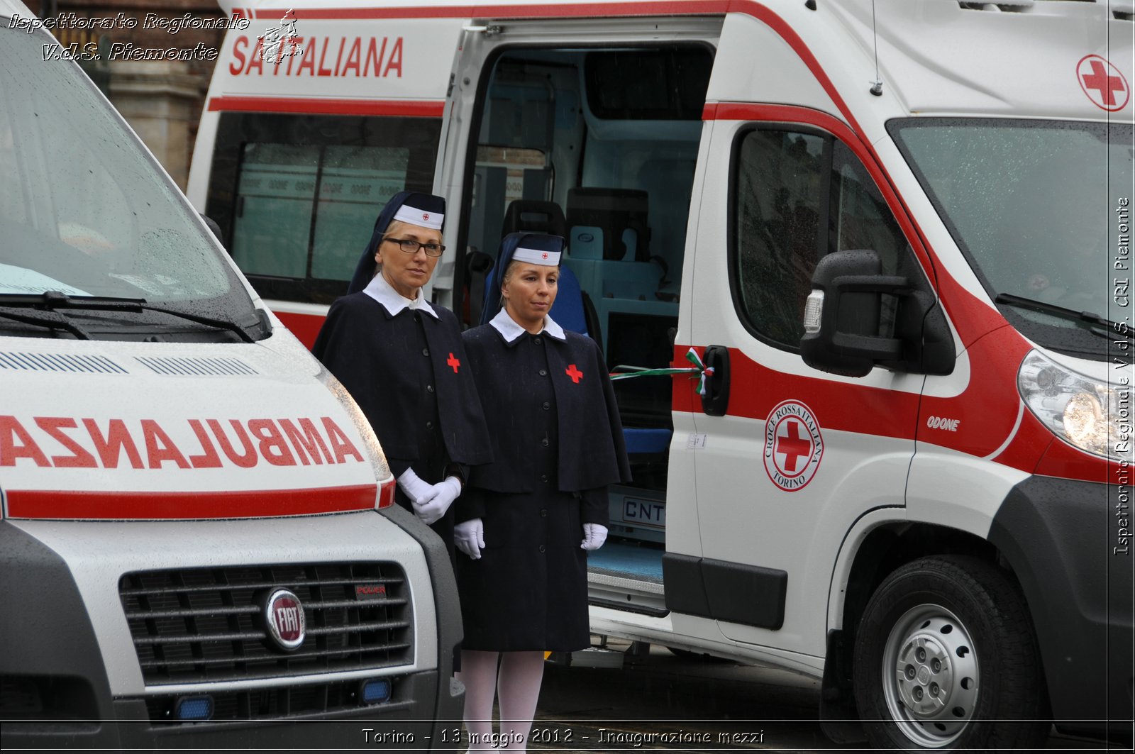 Torino - 13 maggio 2012 - Inaugurazione mezzi - Croce Rossa Italiana - Ispettorato Regionale Volontari del Soccorso del Piemonte