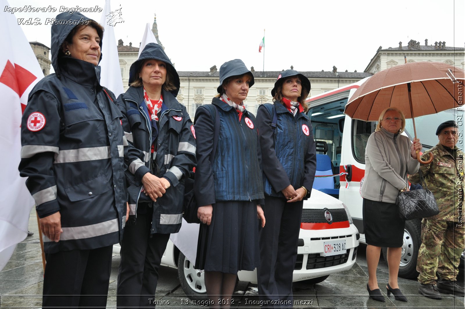 Torino - 13 maggio 2012 - Inaugurazione mezzi - Croce Rossa Italiana - Ispettorato Regionale Volontari del Soccorso del Piemonte