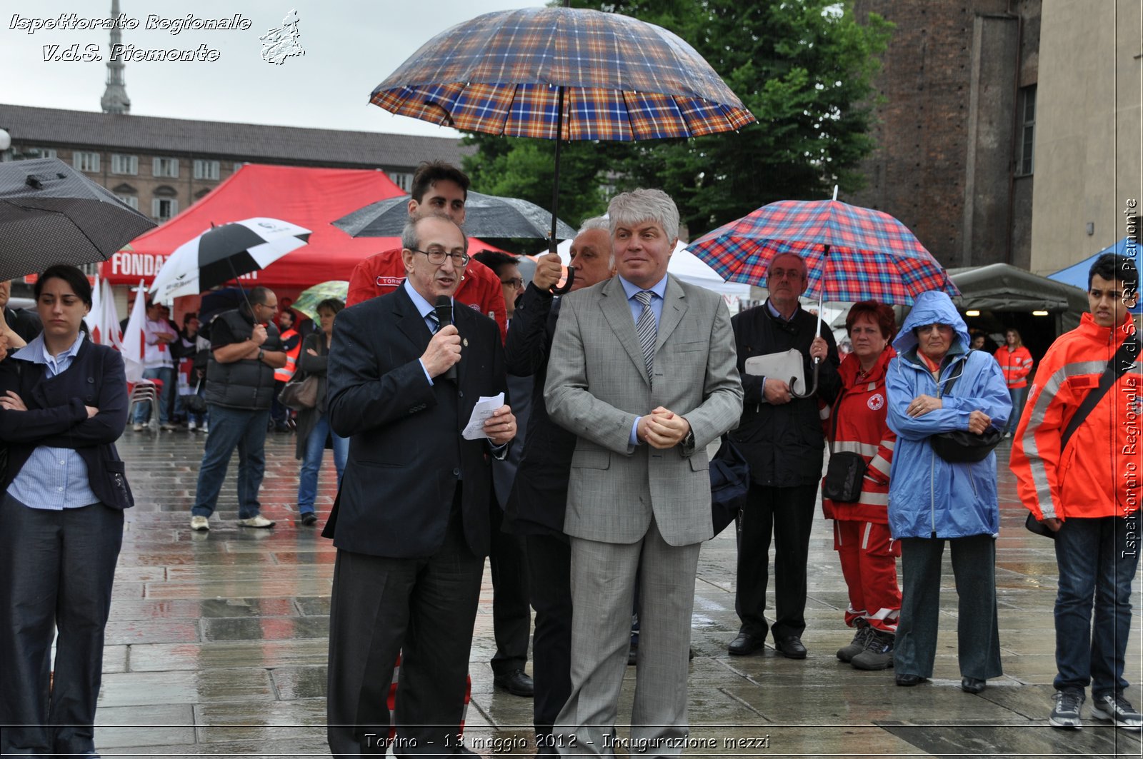 Torino - 13 maggio 2012 - Inaugurazione mezzi - Croce Rossa Italiana - Ispettorato Regionale Volontari del Soccorso del Piemonte