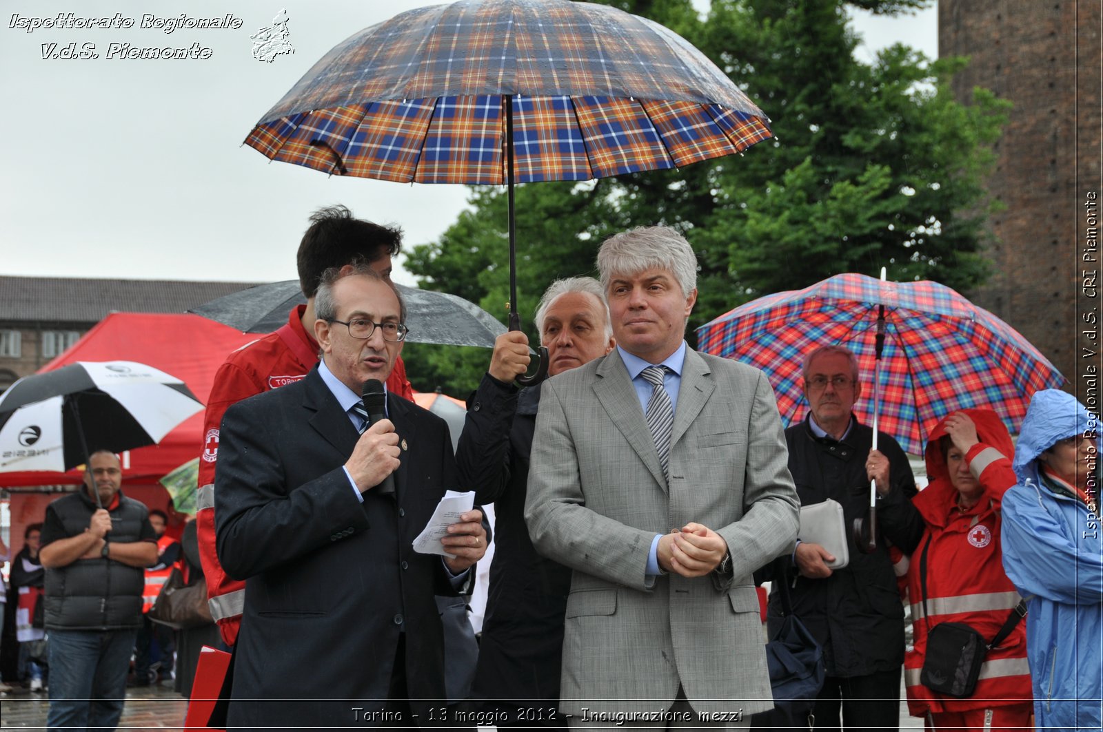 Torino - 13 maggio 2012 - Inaugurazione mezzi - Croce Rossa Italiana - Ispettorato Regionale Volontari del Soccorso del Piemonte