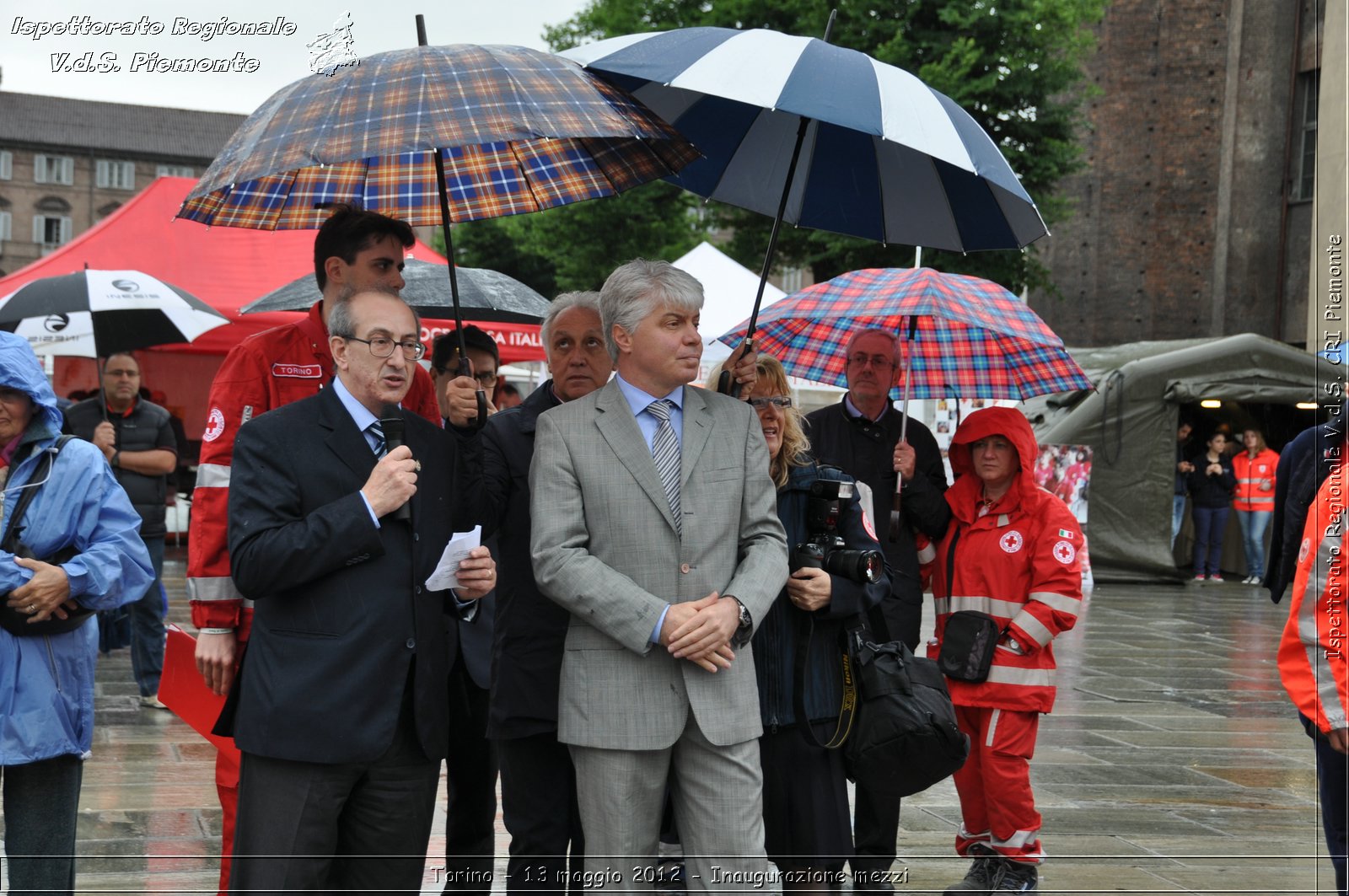 Torino - 13 maggio 2012 - Inaugurazione mezzi - Croce Rossa Italiana - Ispettorato Regionale Volontari del Soccorso del Piemonte