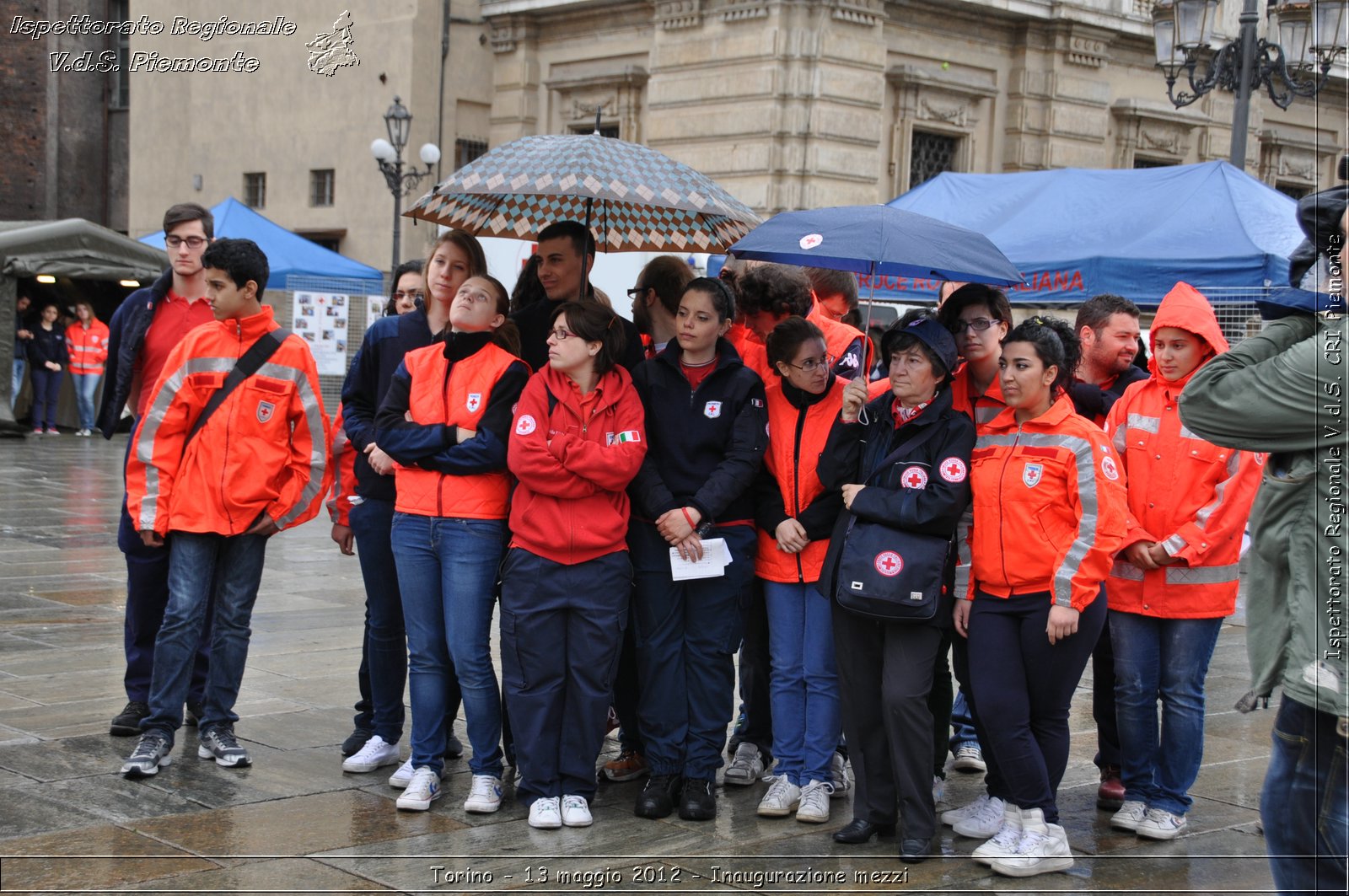 Torino - 13 maggio 2012 - Inaugurazione mezzi - Croce Rossa Italiana - Ispettorato Regionale Volontari del Soccorso del Piemonte