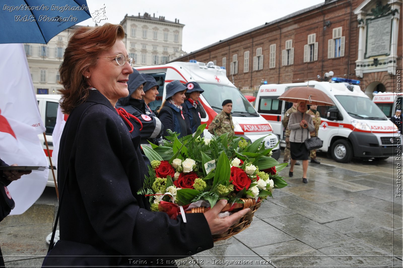 Torino - 13 maggio 2012 - Inaugurazione mezzi - Croce Rossa Italiana - Ispettorato Regionale Volontari del Soccorso del Piemonte