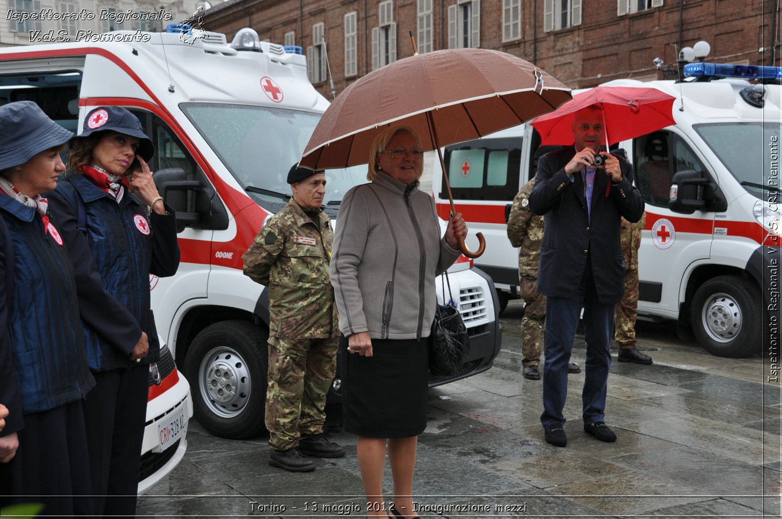 Torino - 13 maggio 2012 - Inaugurazione mezzi - Croce Rossa Italiana - Ispettorato Regionale Volontari del Soccorso del Piemonte