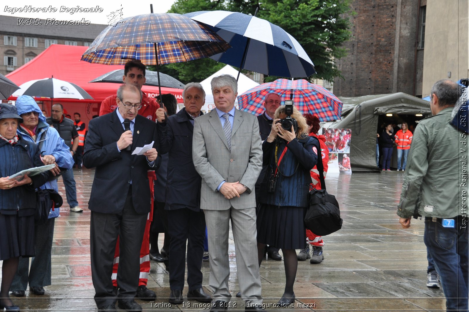 Torino - 13 maggio 2012 - Inaugurazione mezzi - Croce Rossa Italiana - Ispettorato Regionale Volontari del Soccorso del Piemonte