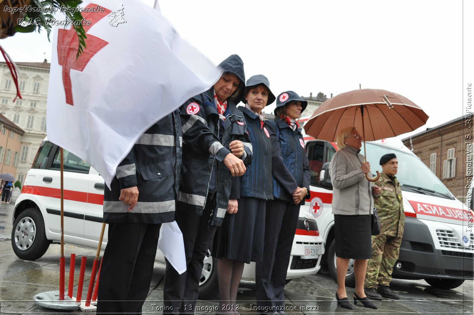 Torino - 13 maggio 2012 - Inaugurazione mezzi - Croce Rossa Italiana - Ispettorato Regionale Volontari del Soccorso del Piemonte