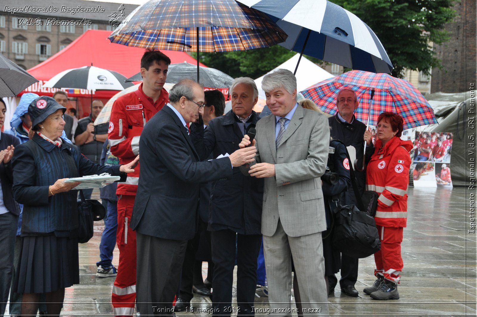 Torino - 13 maggio 2012 - Inaugurazione mezzi - Croce Rossa Italiana - Ispettorato Regionale Volontari del Soccorso del Piemonte