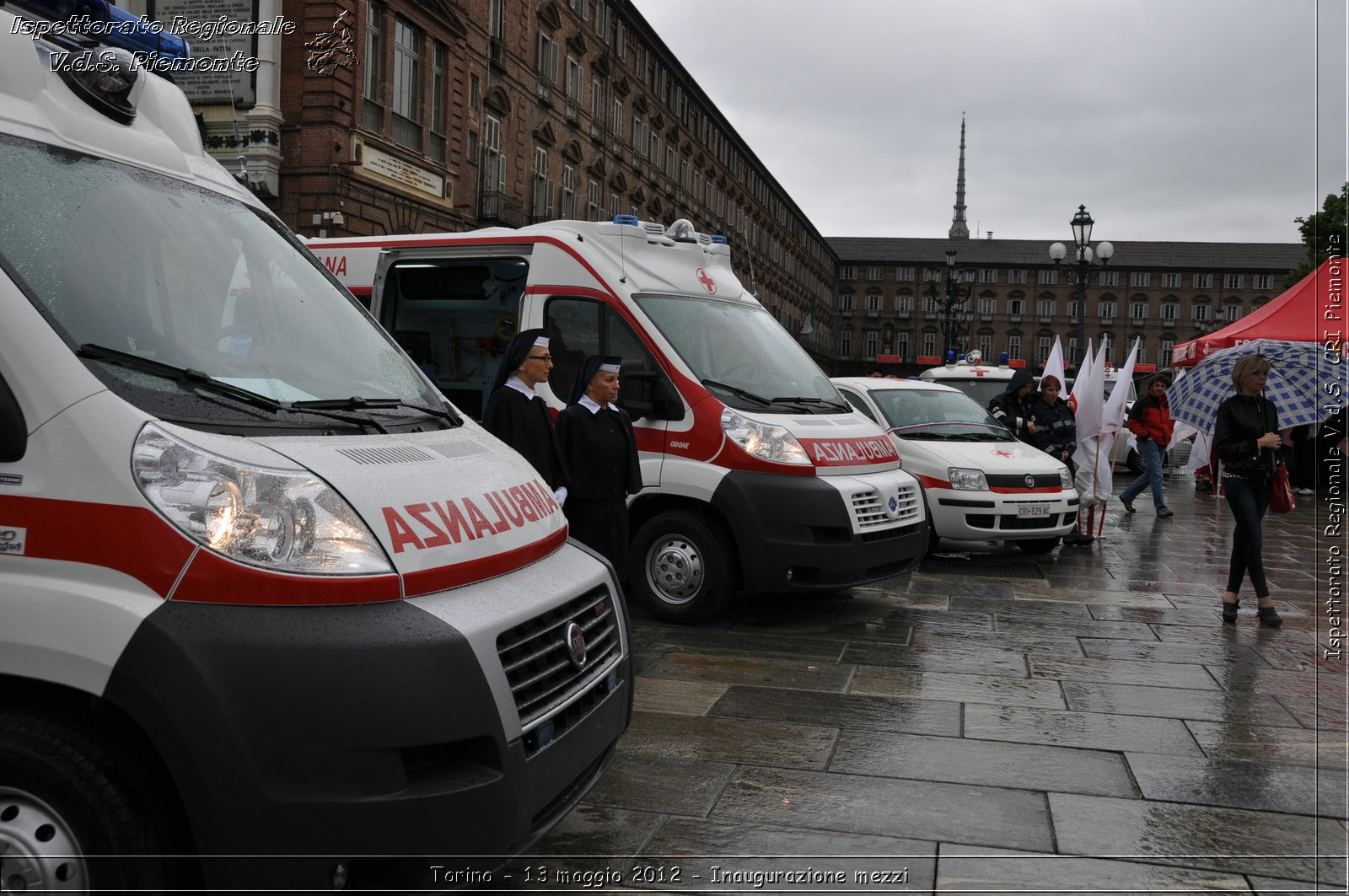 Torino - 13 maggio 2012 - Inaugurazione mezzi - Croce Rossa Italiana - Ispettorato Regionale Volontari del Soccorso del Piemonte