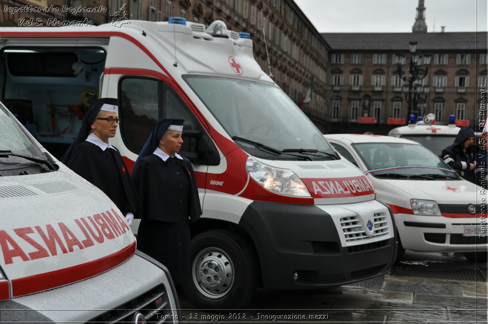 Torino - 13 maggio 2012 - Inaugurazione mezzi - Croce Rossa Italiana - Ispettorato Regionale Volontari del Soccorso del Piemonte