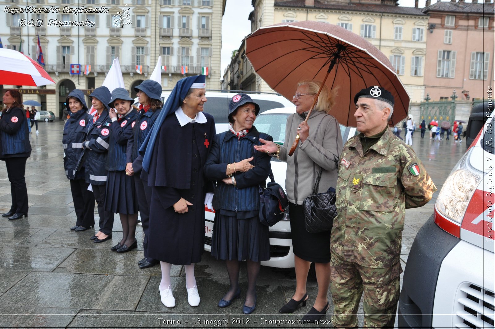 Torino - 13 maggio 2012 - Inaugurazione mezzi - Croce Rossa Italiana - Ispettorato Regionale Volontari del Soccorso del Piemonte