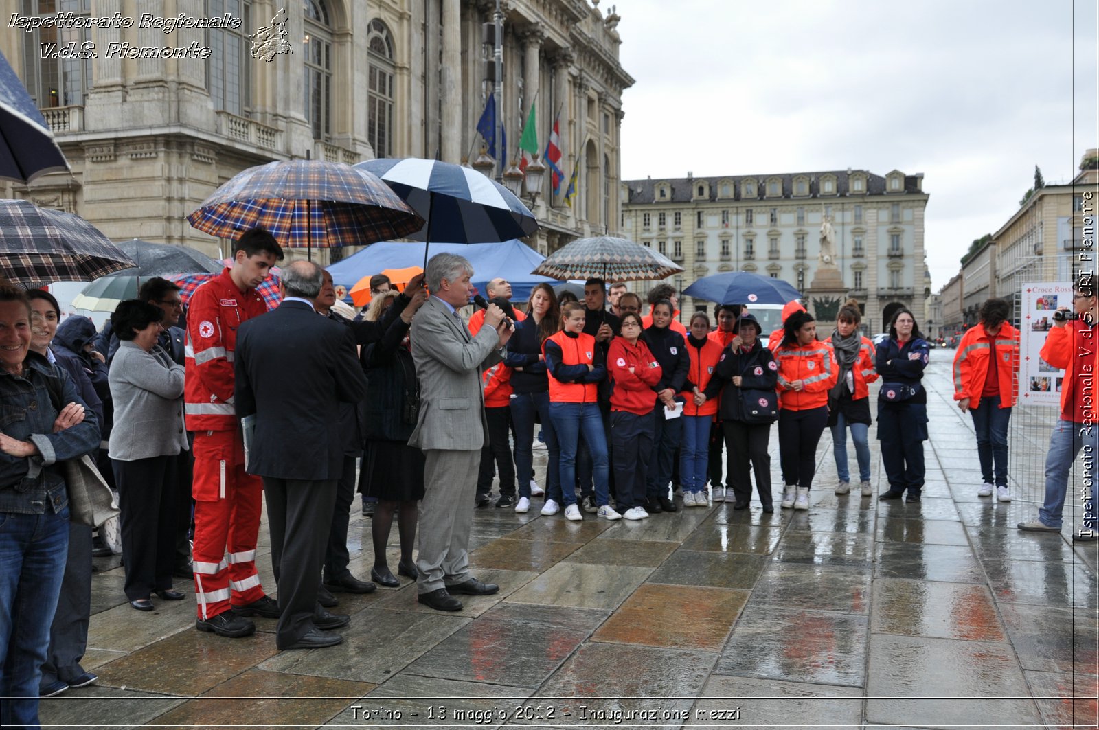 Torino - 13 maggio 2012 - Inaugurazione mezzi - Croce Rossa Italiana - Ispettorato Regionale Volontari del Soccorso del Piemonte