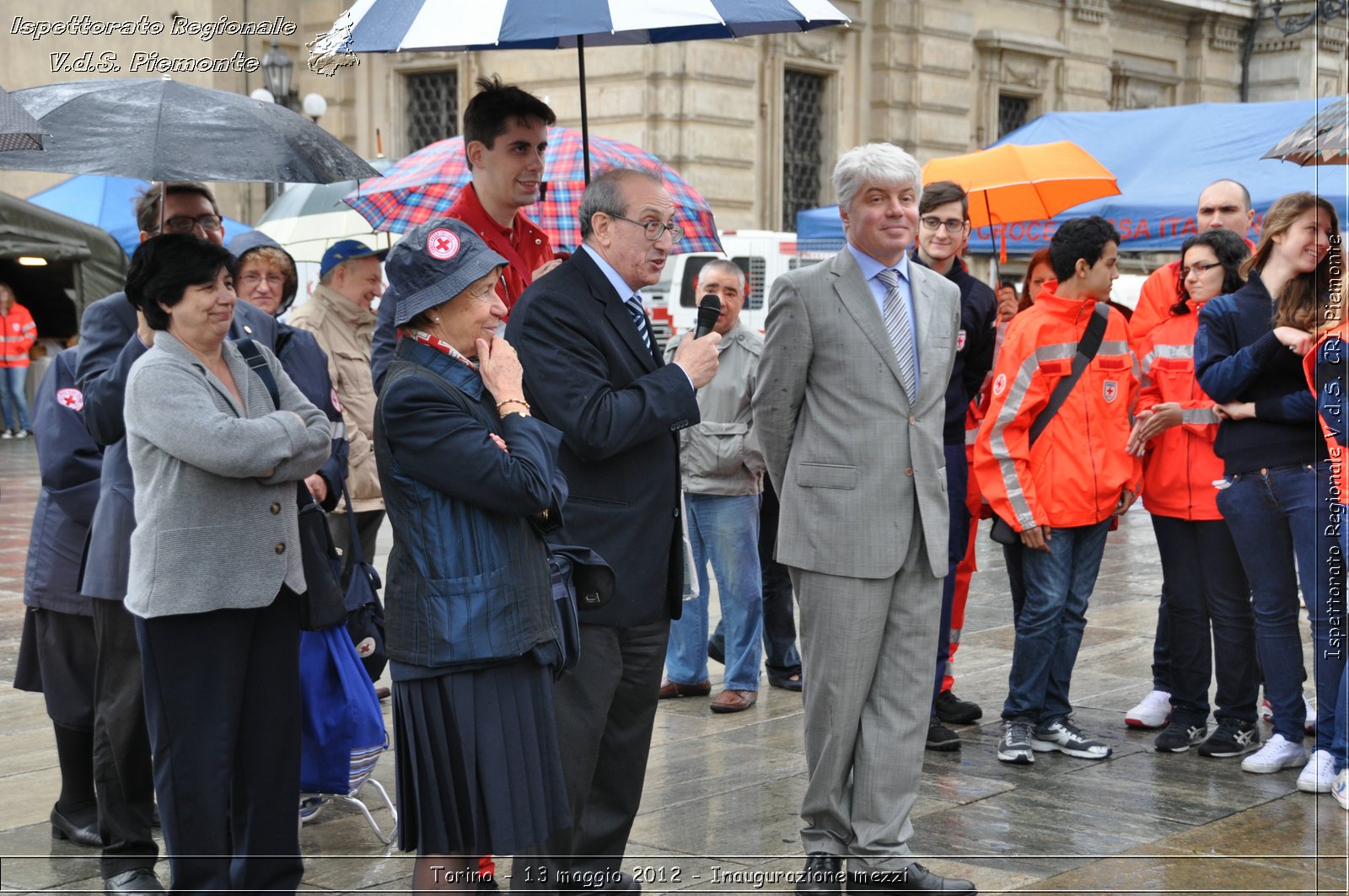 Torino - 13 maggio 2012 - Inaugurazione mezzi - Croce Rossa Italiana - Ispettorato Regionale Volontari del Soccorso del Piemonte