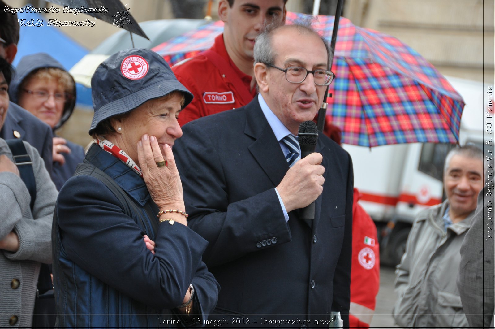 Torino - 13 maggio 2012 - Inaugurazione mezzi - Croce Rossa Italiana - Ispettorato Regionale Volontari del Soccorso del Piemonte