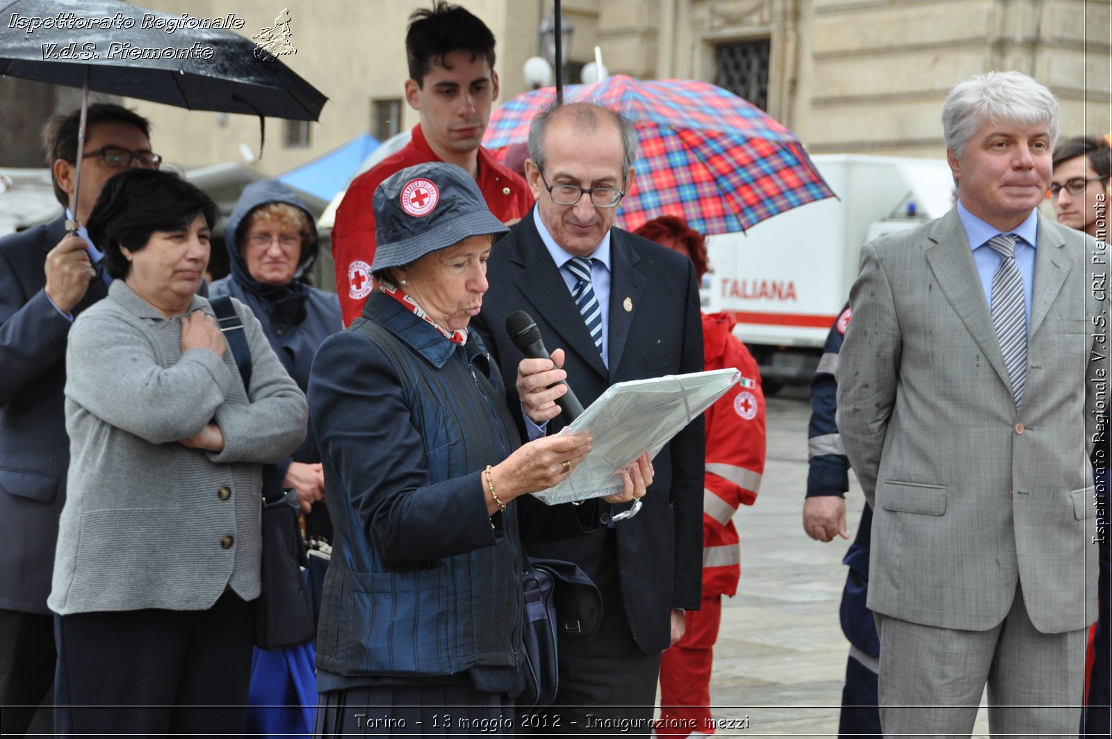 Torino - 13 maggio 2012 - Inaugurazione mezzi - Croce Rossa Italiana - Ispettorato Regionale Volontari del Soccorso del Piemonte