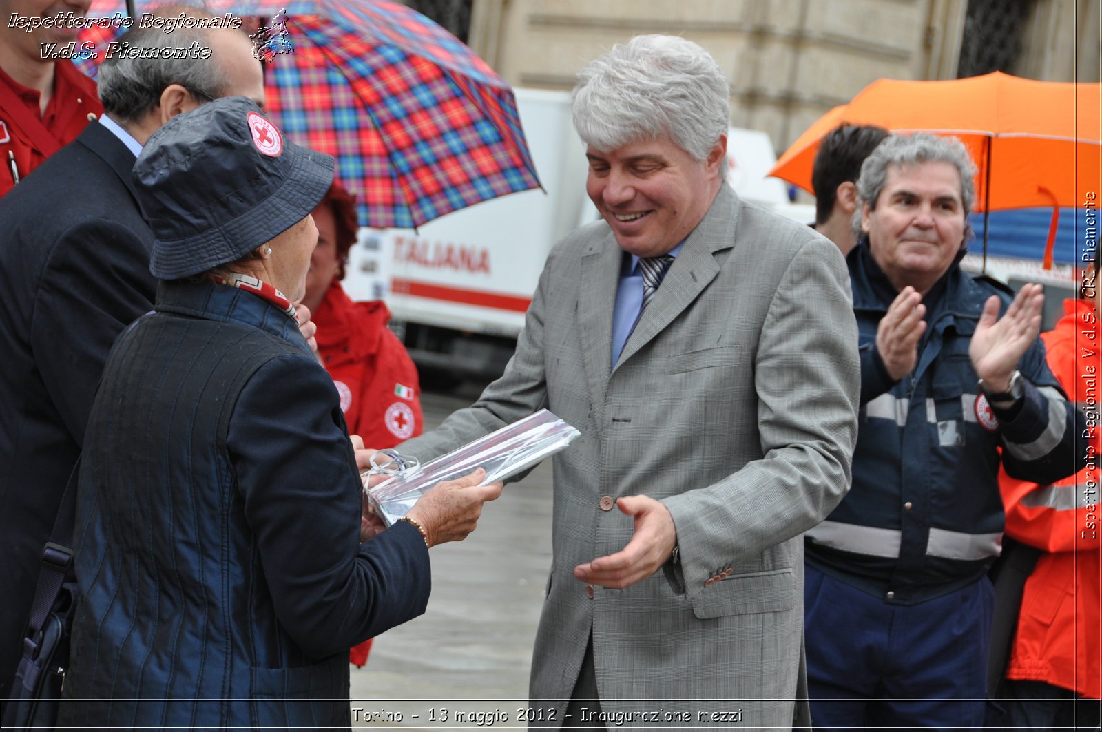 Torino - 13 maggio 2012 - Inaugurazione mezzi - Croce Rossa Italiana - Ispettorato Regionale Volontari del Soccorso del Piemonte