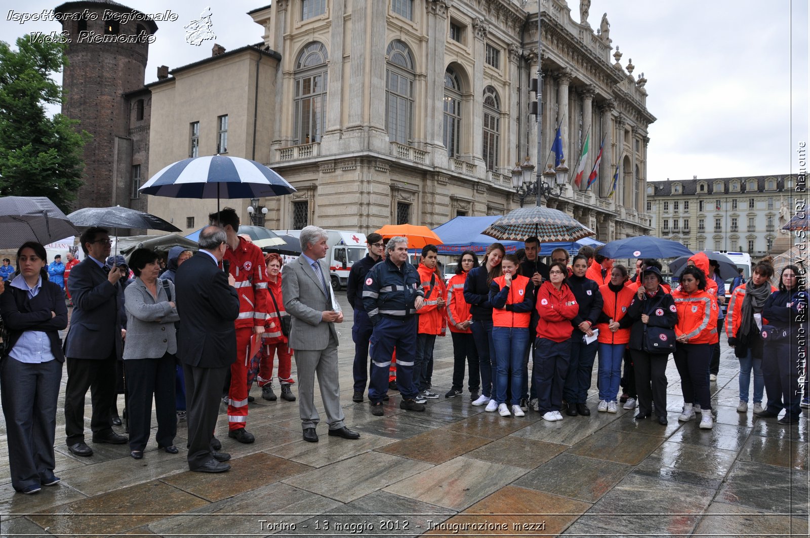 Torino - 13 maggio 2012 - Inaugurazione mezzi - Croce Rossa Italiana - Ispettorato Regionale Volontari del Soccorso del Piemonte