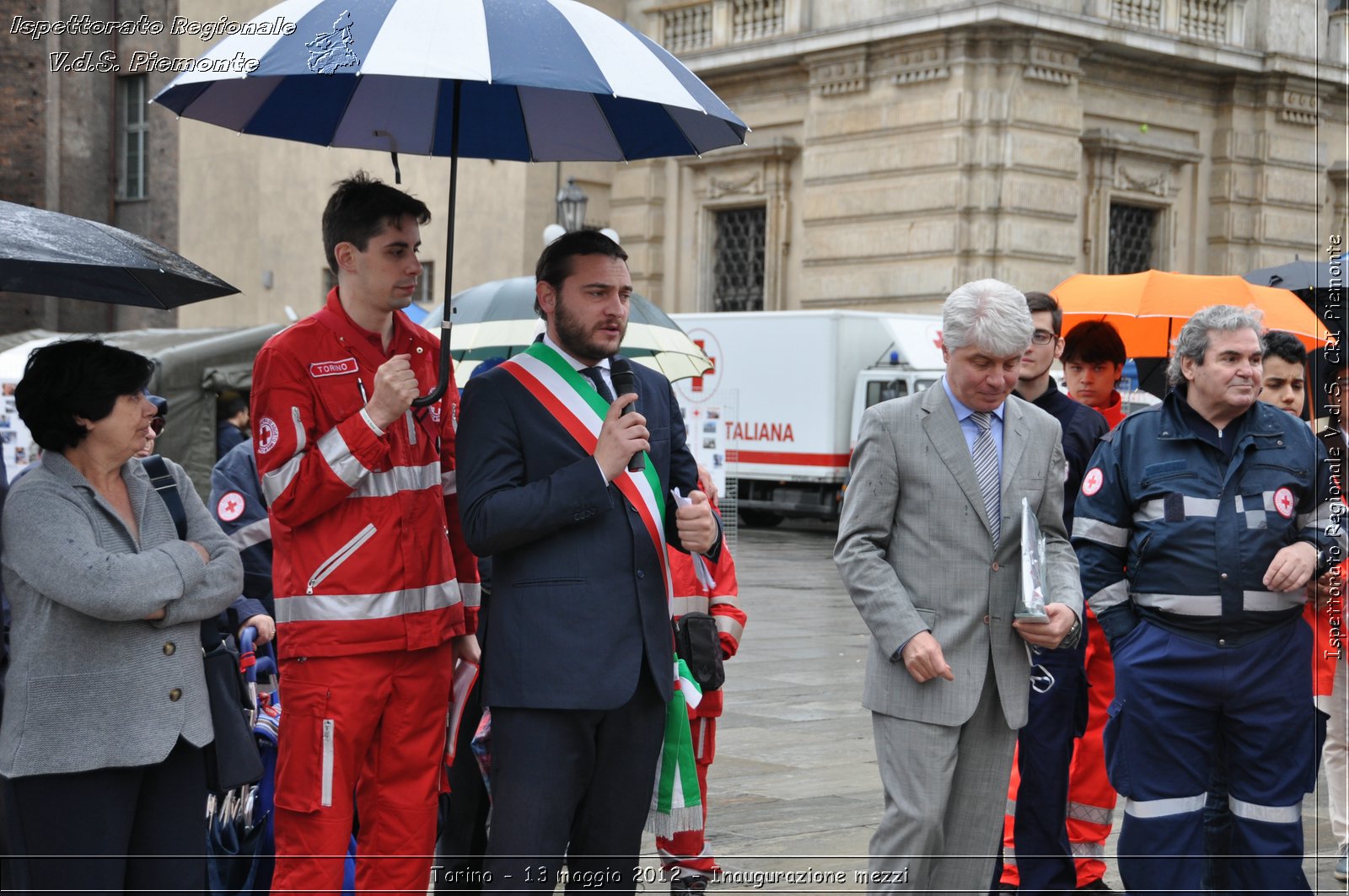 Torino - 13 maggio 2012 - Inaugurazione mezzi - Croce Rossa Italiana - Ispettorato Regionale Volontari del Soccorso del Piemonte