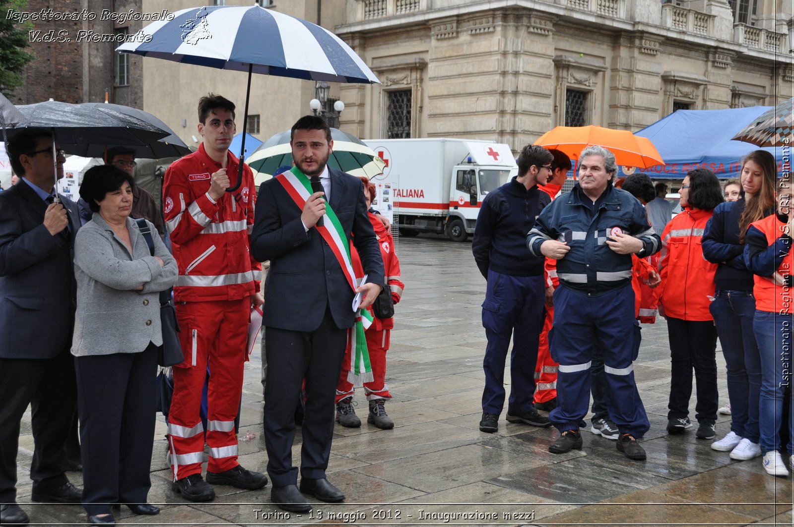 Torino - 13 maggio 2012 - Inaugurazione mezzi - Croce Rossa Italiana - Ispettorato Regionale Volontari del Soccorso del Piemonte