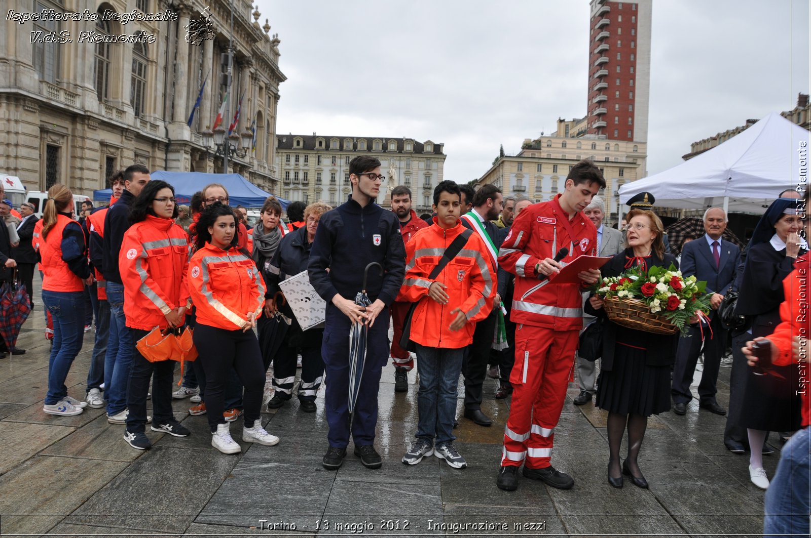 Torino - 13 maggio 2012 - Inaugurazione mezzi - Croce Rossa Italiana - Ispettorato Regionale Volontari del Soccorso del Piemonte