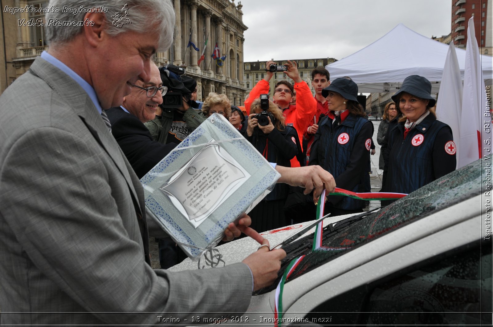 Torino - 13 maggio 2012 - Inaugurazione mezzi - Croce Rossa Italiana - Ispettorato Regionale Volontari del Soccorso del Piemonte