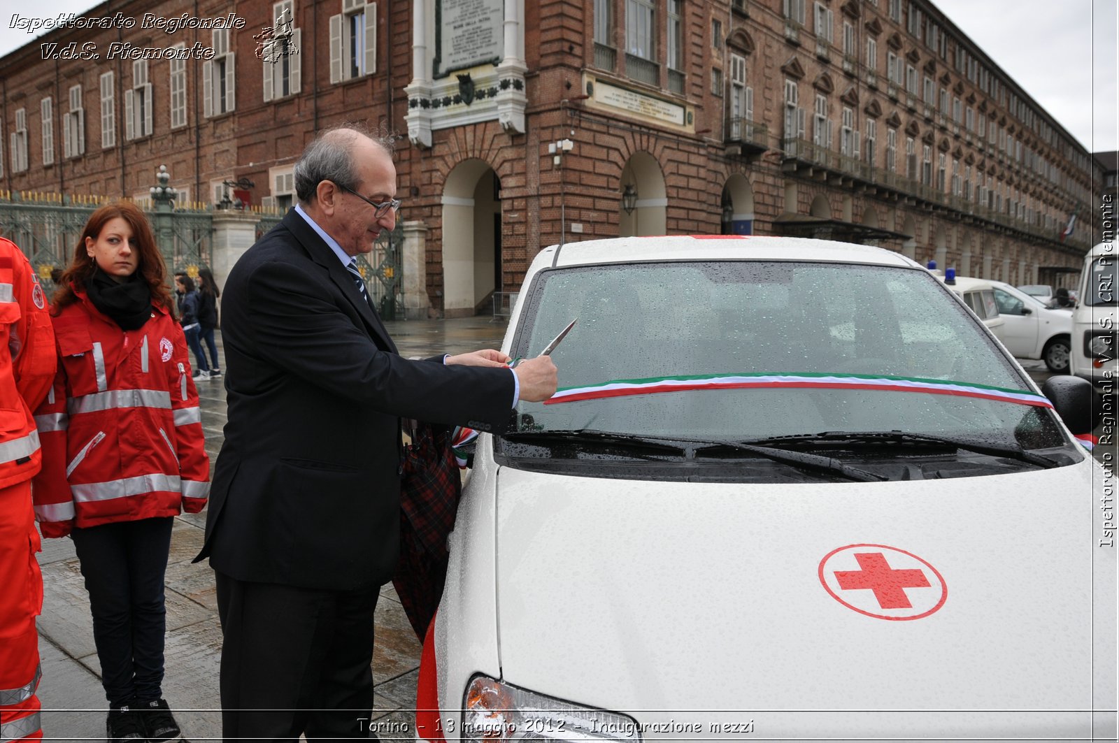 Torino - 13 maggio 2012 - Inaugurazione mezzi - Croce Rossa Italiana - Ispettorato Regionale Volontari del Soccorso del Piemonte