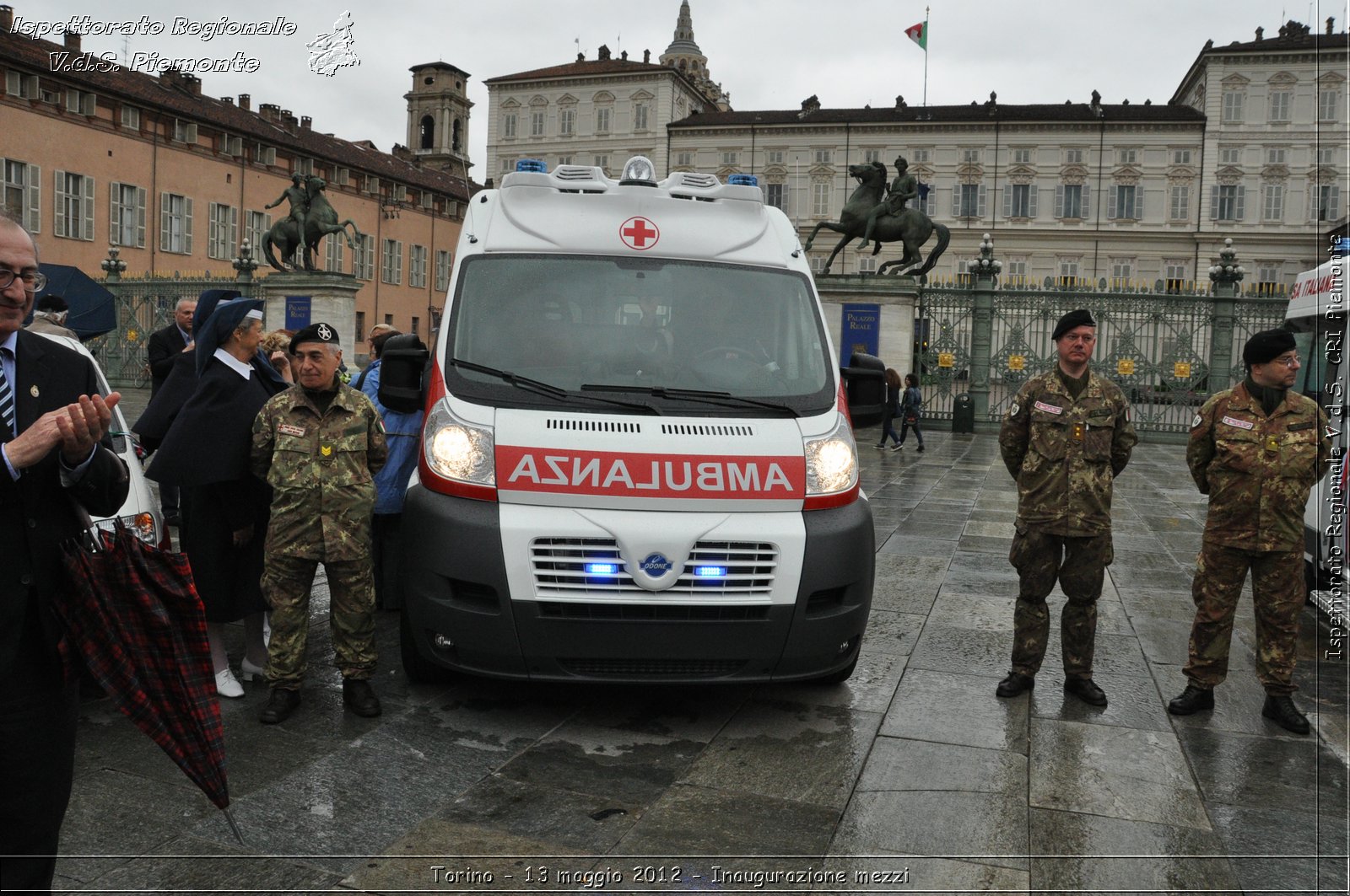 Torino - 13 maggio 2012 - Inaugurazione mezzi - Croce Rossa Italiana - Ispettorato Regionale Volontari del Soccorso del Piemonte