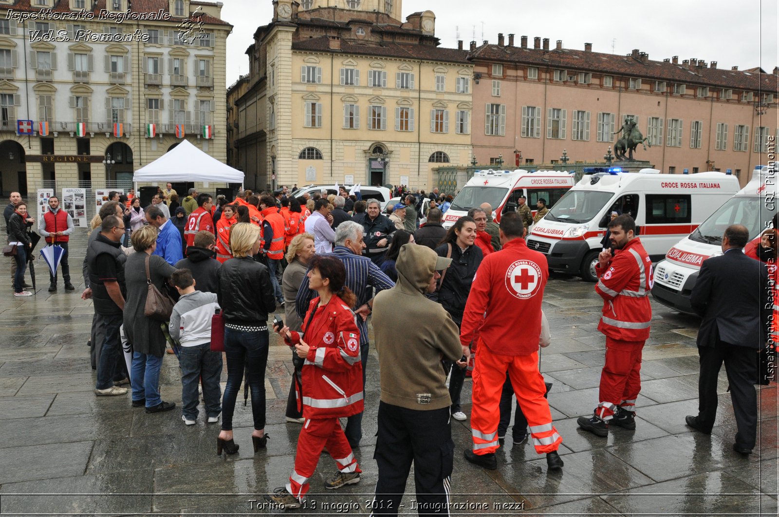 Torino - 13 maggio 2012 - Inaugurazione mezzi - Croce Rossa Italiana - Ispettorato Regionale Volontari del Soccorso del Piemonte