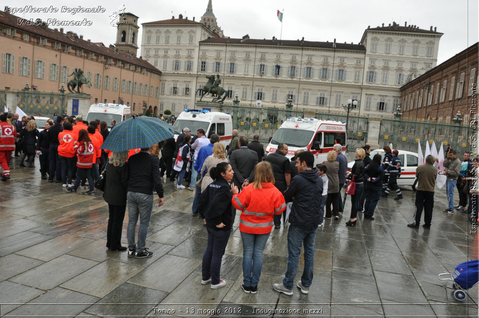 Torino - 13 maggio 2012 - Inaugurazione mezzi - Croce Rossa Italiana - Ispettorato Regionale Volontari del Soccorso del Piemonte