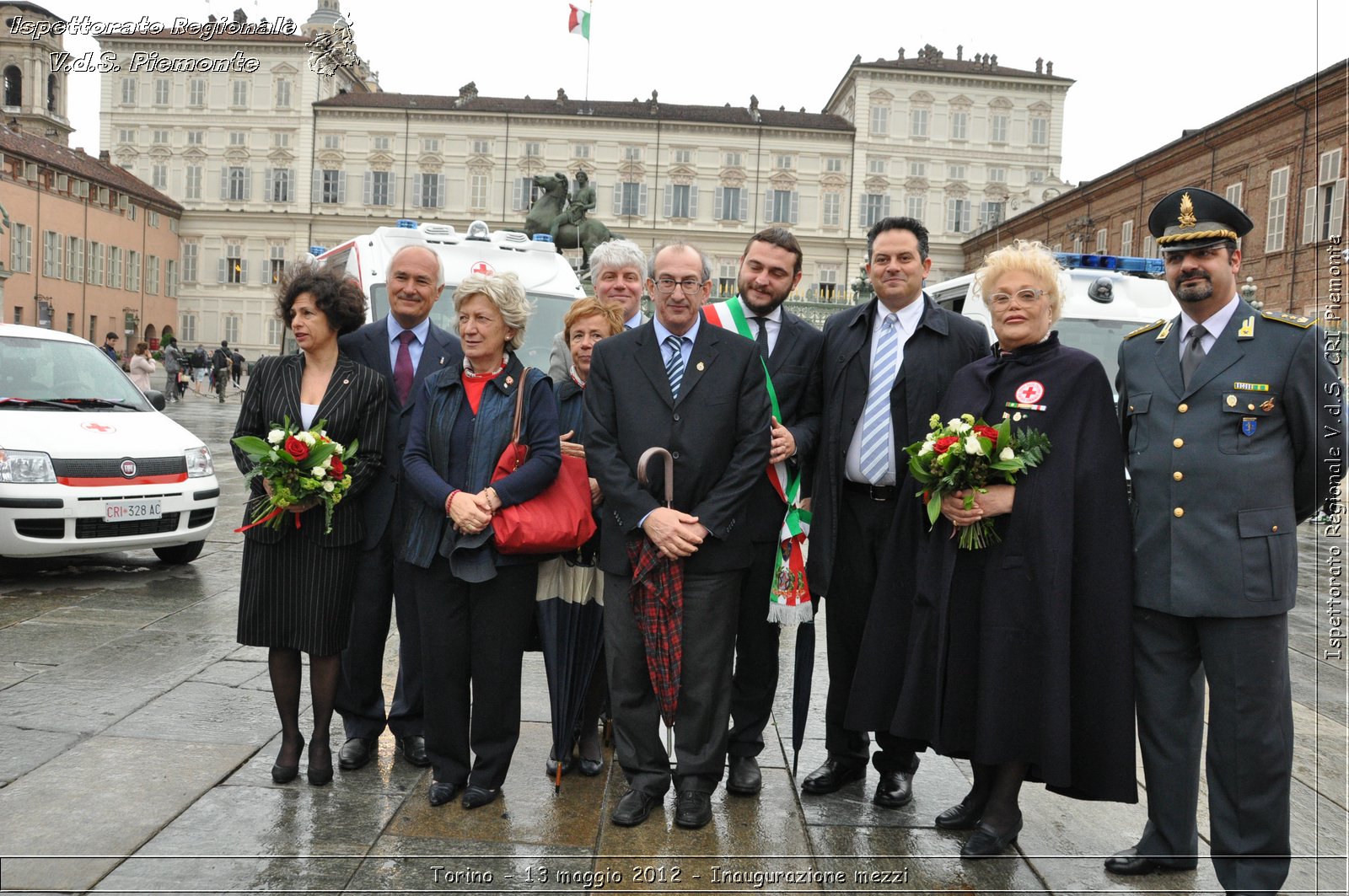 Torino - 13 maggio 2012 - Inaugurazione mezzi - Croce Rossa Italiana - Ispettorato Regionale Volontari del Soccorso del Piemonte