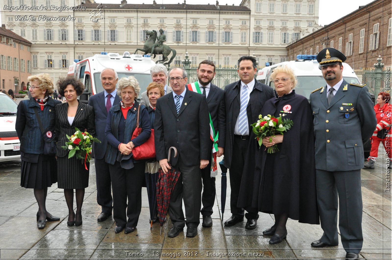 Torino - 13 maggio 2012 - Inaugurazione mezzi - Croce Rossa Italiana - Ispettorato Regionale Volontari del Soccorso del Piemonte