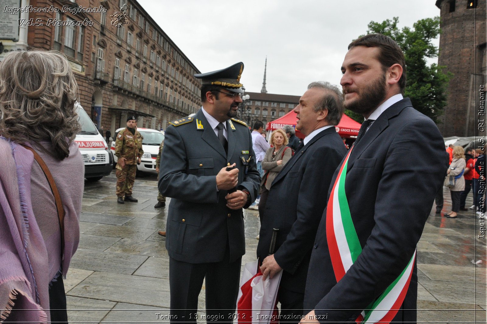 Torino - 13 maggio 2012 - Inaugurazione mezzi - Croce Rossa Italiana - Ispettorato Regionale Volontari del Soccorso del Piemonte