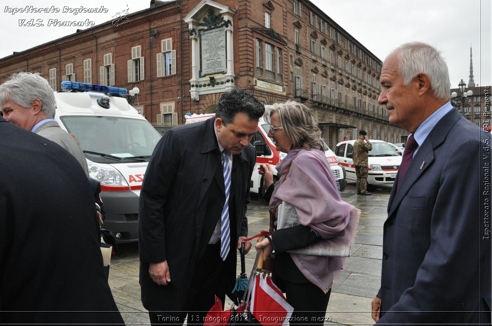 Torino - 13 maggio 2012 - Inaugurazione mezzi - Croce Rossa Italiana - Ispettorato Regionale Volontari del Soccorso del Piemonte