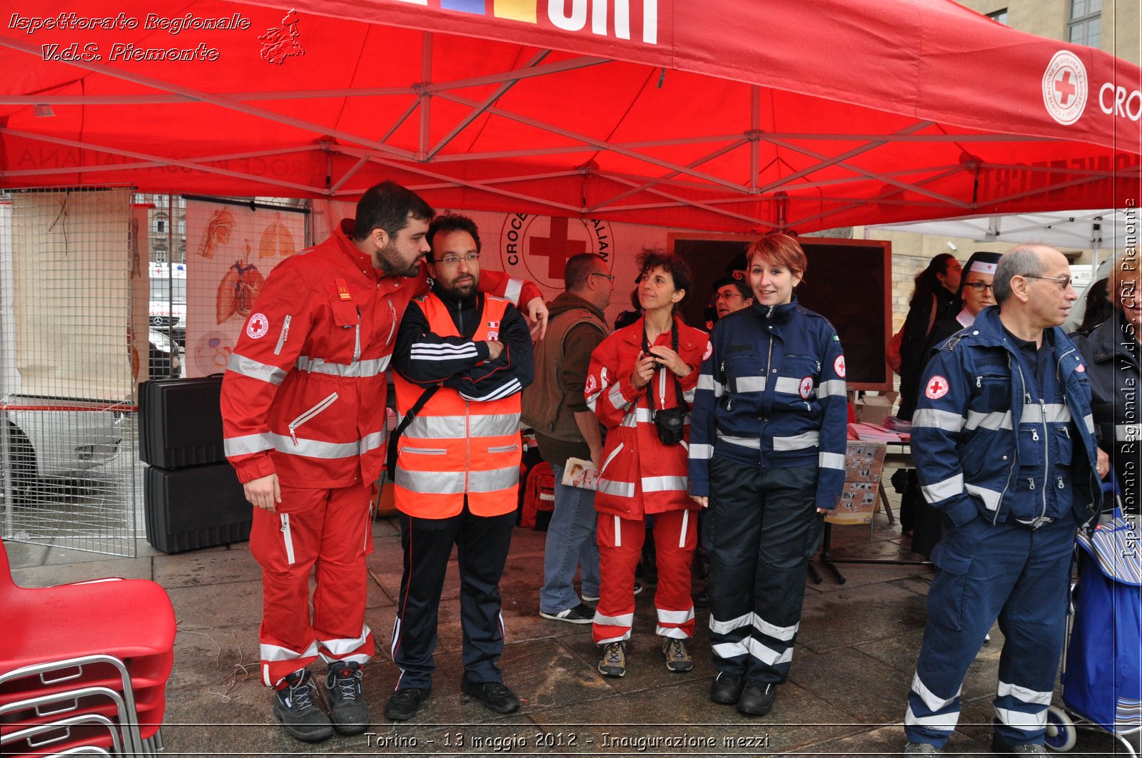 Torino - 13 maggio 2012 - Inaugurazione mezzi - Croce Rossa Italiana - Ispettorato Regionale Volontari del Soccorso del Piemonte