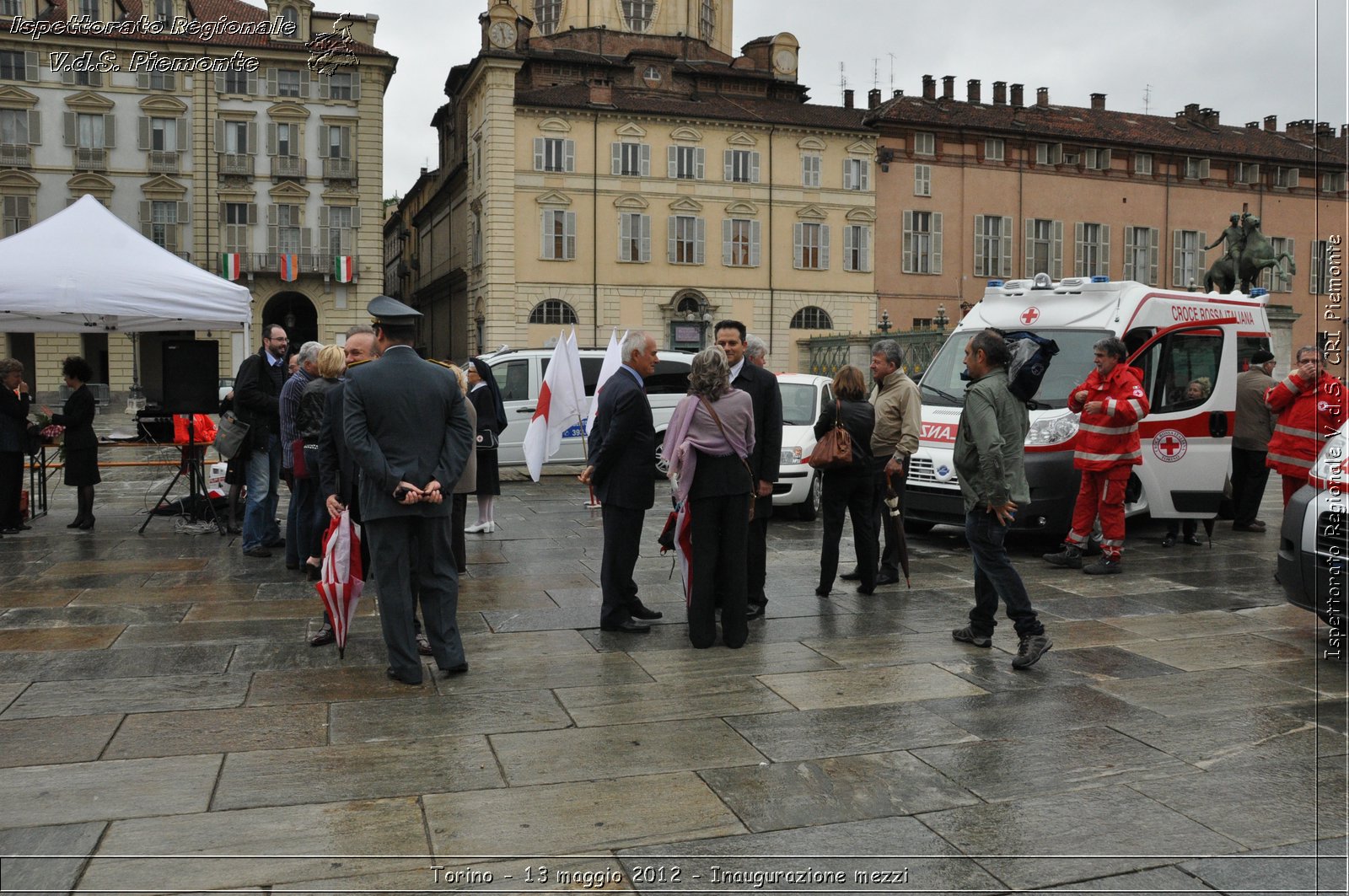 Torino - 13 maggio 2012 - Inaugurazione mezzi - Croce Rossa Italiana - Ispettorato Regionale Volontari del Soccorso del Piemonte