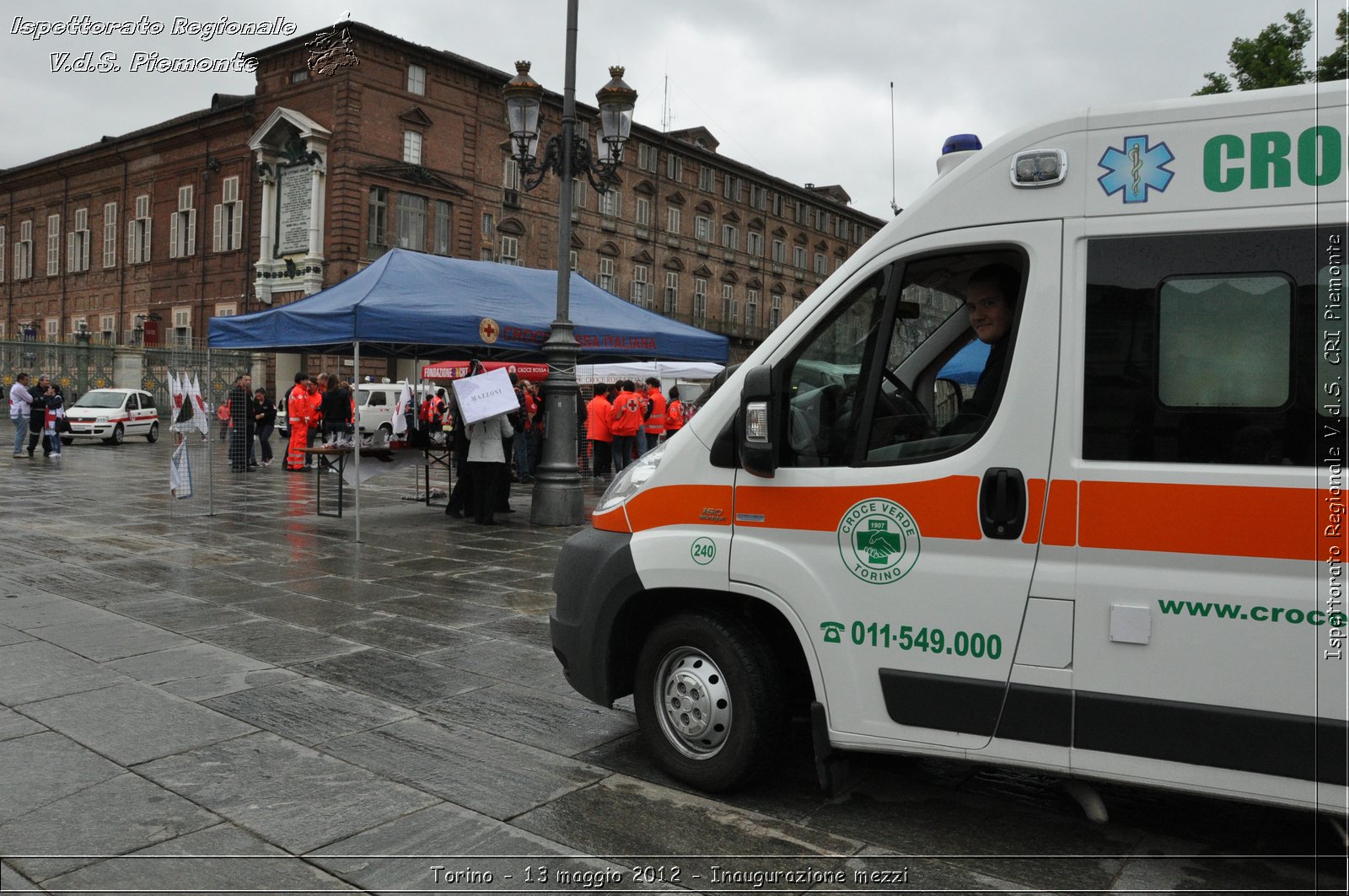 Torino - 13 maggio 2012 - Inaugurazione mezzi - Croce Rossa Italiana - Ispettorato Regionale Volontari del Soccorso del Piemonte