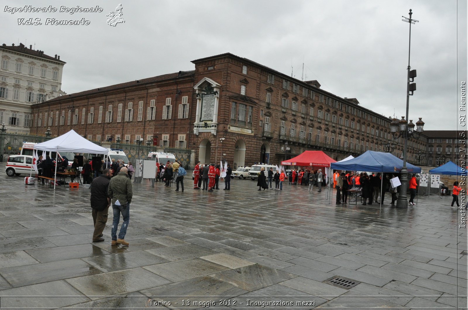 Torino - 13 maggio 2012 - Inaugurazione mezzi - Croce Rossa Italiana - Ispettorato Regionale Volontari del Soccorso del Piemonte