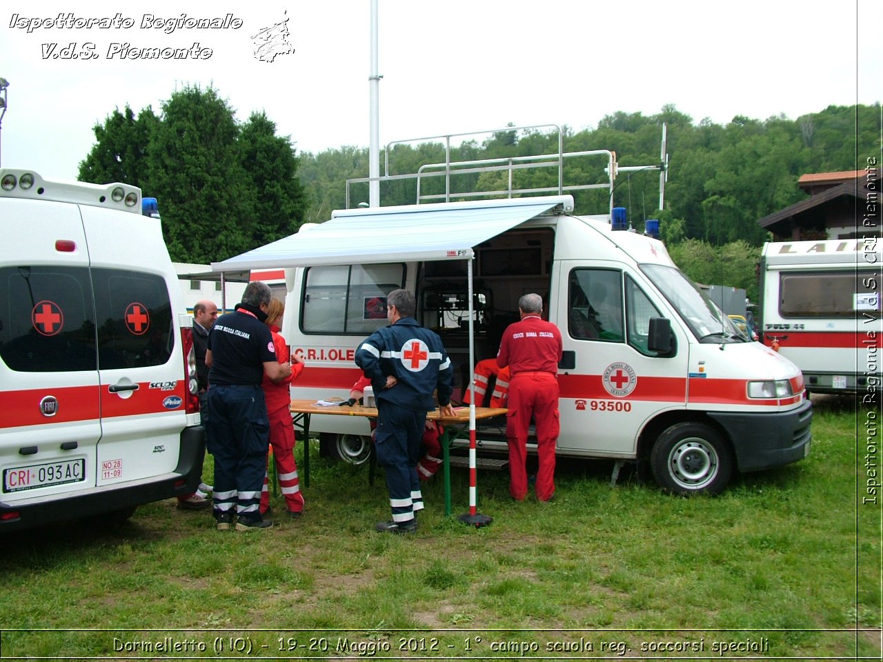 Dormelletto (NO) - 19-20 Maggio 2012 - 1 campo scuola regionale soccorsi speciali Croce Rossa Italiana - Croce Rossa Italiana - Ispettorato Regionale Volontari del Soccorso Piemonte