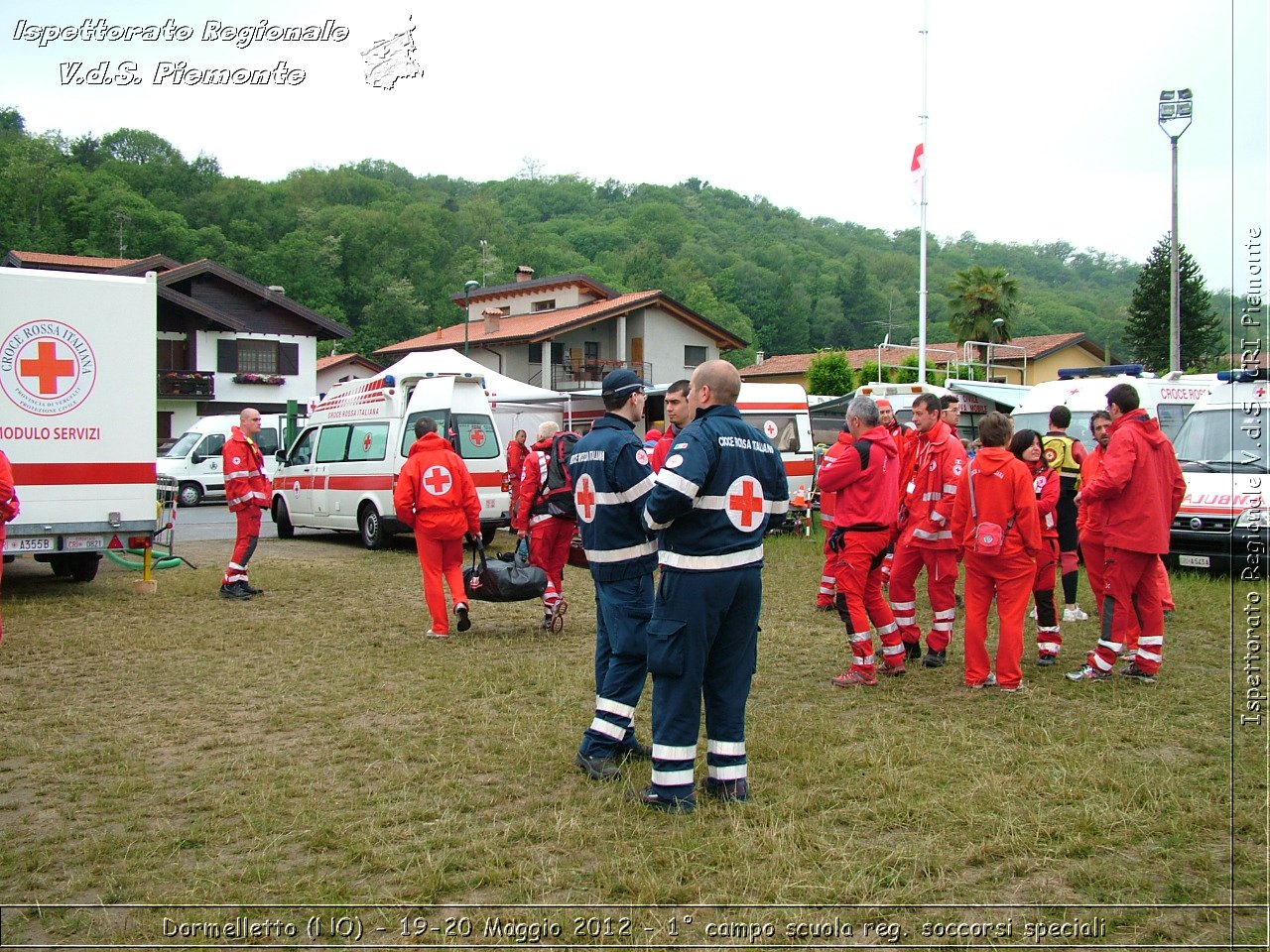 Dormelletto (NO) - 19-20 Maggio 2012 - 1 campo scuola regionale soccorsi speciali Croce Rossa Italiana - Croce Rossa Italiana - Ispettorato Regionale Volontari del Soccorso Piemonte