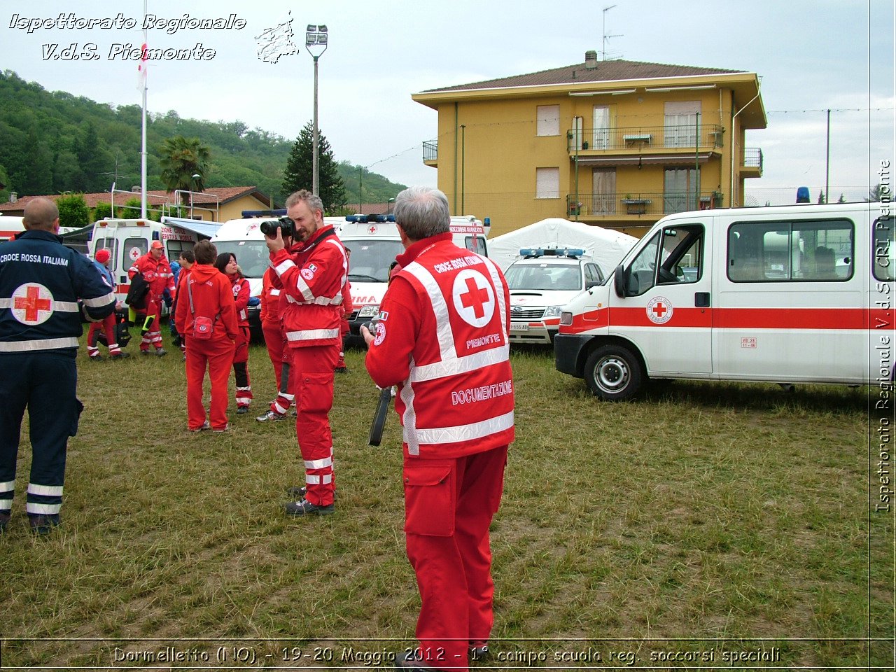 Dormelletto (NO) - 19-20 Maggio 2012 - 1 campo scuola regionale soccorsi speciali Croce Rossa Italiana - Croce Rossa Italiana - Ispettorato Regionale Volontari del Soccorso Piemonte