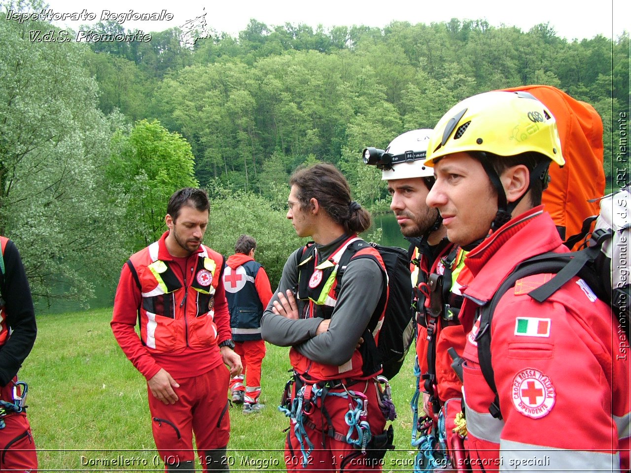 Dormelletto (NO) - 19-20 Maggio 2012 - 1 campo scuola regionale soccorsi speciali Croce Rossa Italiana - Croce Rossa Italiana - Ispettorato Regionale Volontari del Soccorso Piemonte