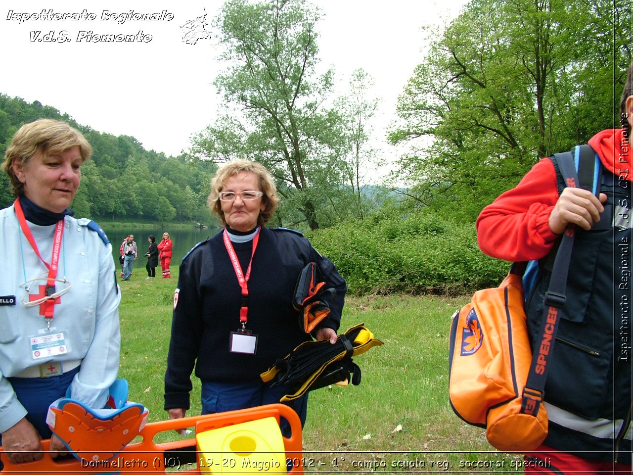 Dormelletto (NO) - 19-20 Maggio 2012 - 1 campo scuola regionale soccorsi speciali Croce Rossa Italiana - Croce Rossa Italiana - Ispettorato Regionale Volontari del Soccorso Piemonte