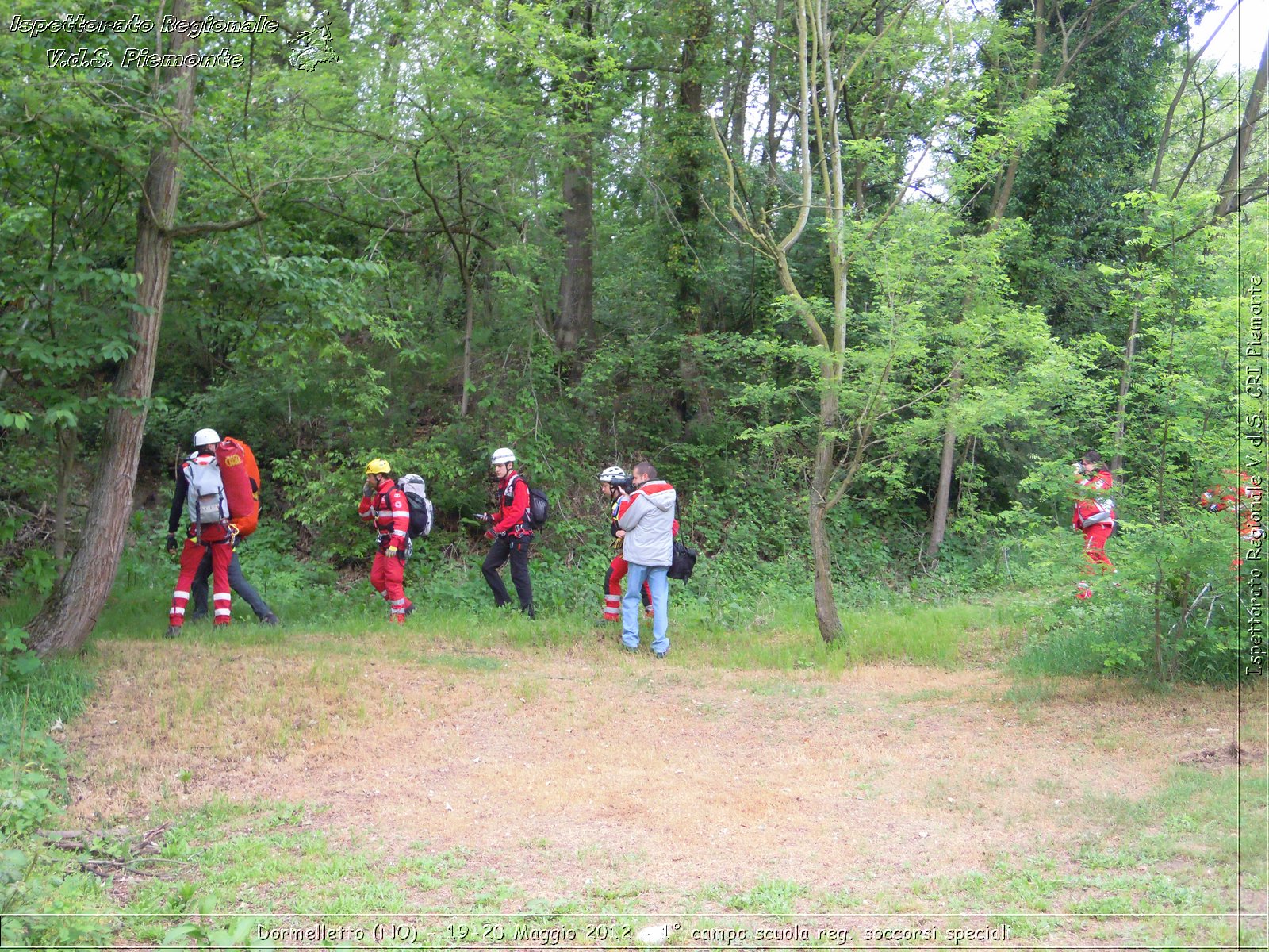 Dormelletto (NO) - 19-20 Maggio 2012 - 1 campo scuola regionale soccorsi speciali Croce Rossa Italiana - Croce Rossa Italiana - Ispettorato Regionale Volontari del Soccorso Piemonte