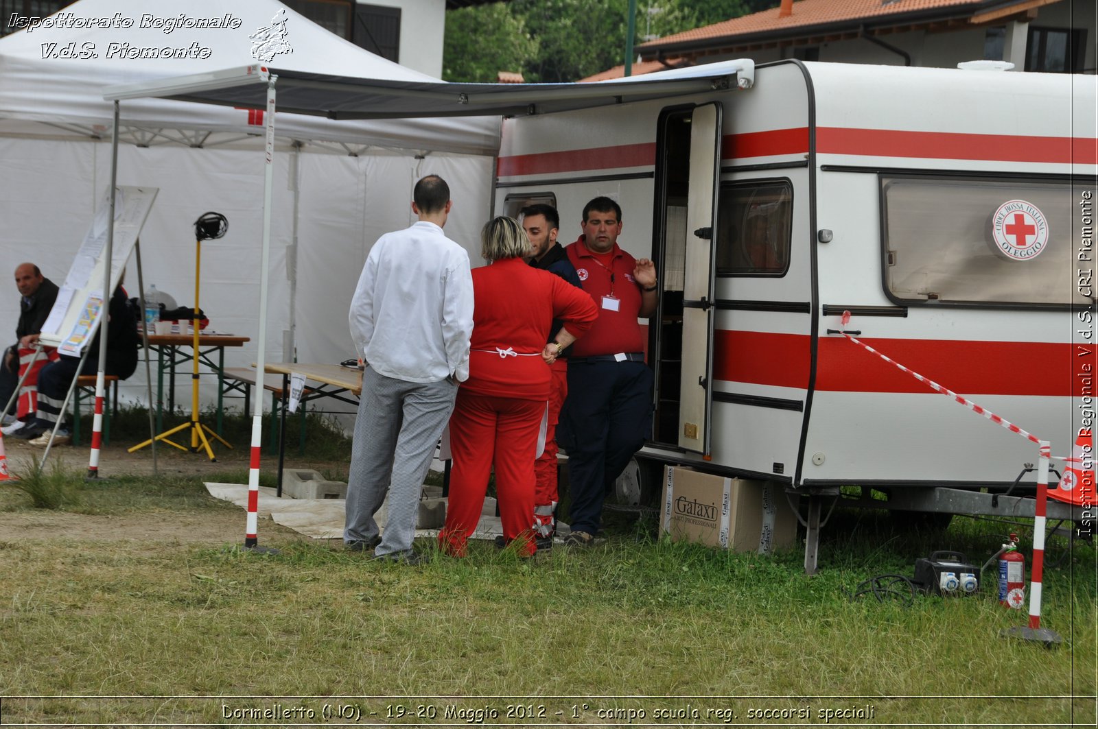 Dormelletto (NO) - 19-20 Maggio 2012 - 1 campo scuola regionale soccorsi speciali Croce Rossa Italiana - Croce Rossa Italiana - Ispettorato Regionale Volontari del Soccorso Piemonte