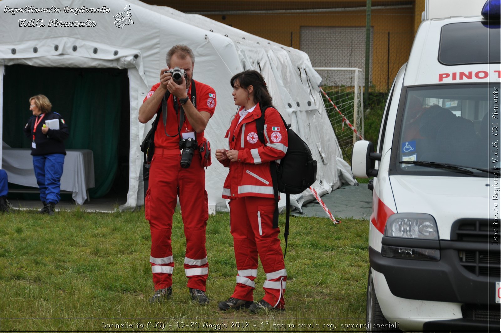 Dormelletto (NO) - 19-20 Maggio 2012 - 1 campo scuola regionale soccorsi speciali Croce Rossa Italiana - Croce Rossa Italiana - Ispettorato Regionale Volontari del Soccorso Piemonte