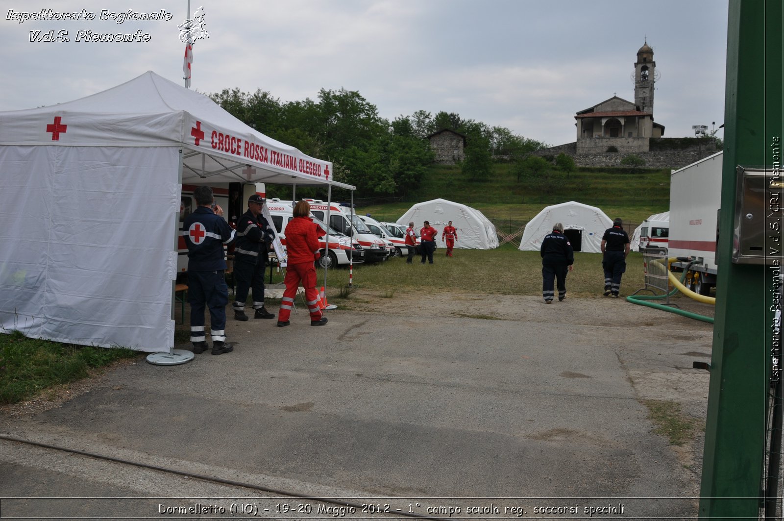 Dormelletto (NO) - 19-20 Maggio 2012 - 1 campo scuola regionale soccorsi speciali Croce Rossa Italiana - Croce Rossa Italiana - Ispettorato Regionale Volontari del Soccorso Piemonte